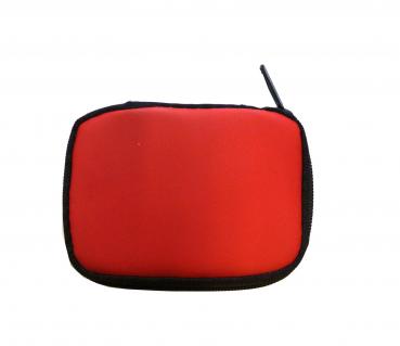 2x Handliches Reise-Nähset / Farbe: je 1x rot + blau