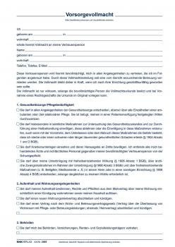 2x Patientenverfügung mit Mappe / mit Betreuungsverfügung, Vorsorgevollmacht,...