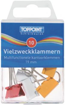 30 (3x 10Stk) Vielzweckklammern Foldback Klamern 19mm