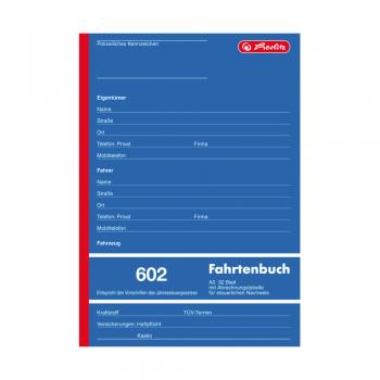 3x Herlitz Fahrtenbuch 602 / A5 / 32 Blatt