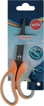 3x Schere mit Komfortgriffen / Länge 15 cm / 3 Farben