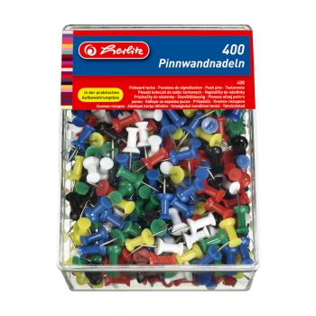 400 Herlitz Pinnwandnadeln / bunt