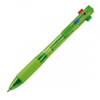 4in1 Kugelschreiber mit 4 Schreibfarben / Kugelschreiberfarbe: hellgrün