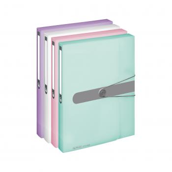 4x Herlitz Sammelbox / Heftbox / DIN A4 / 4 verschiedene Farben