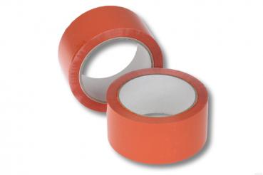 4x Packband / Paketklebeband / 66m X 50mm / leise abrollend / Farbe: orange