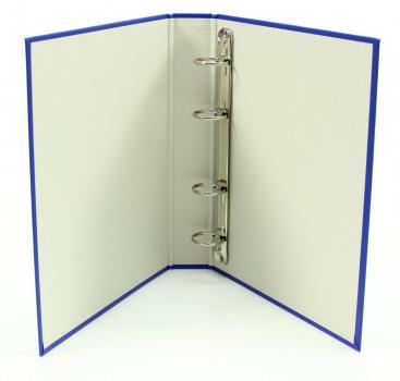 4x Ringbuch / DIN A5 / 4-Ring Ordner /  Farbe: je 1x schwarz, blau, grün, weiß