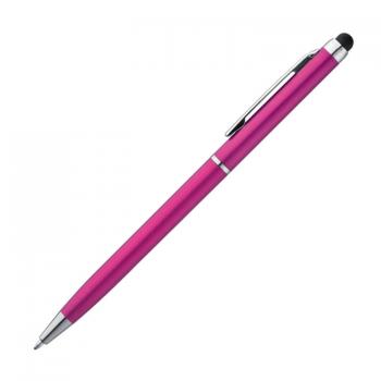 5 Touchpen Kugelschreiber / Farbe: pink
