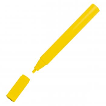5 XXL Textmarker / Größe: ø 2,2 x 22,6 cm / Farbe: gelb