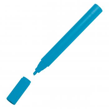 5 XXL Textmarker / Größe: ø 2,2 x 22,6 cm / Farbe: hellblau