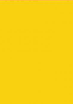50 Blatt Bastelpapier / Tonzeichenkarton / Bastelkarton / 350g/m² /intensiv gelb