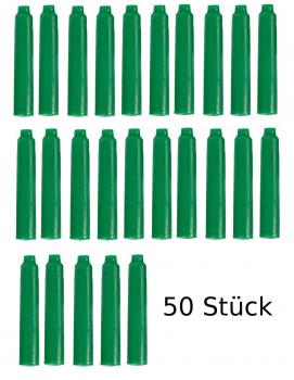 50 Füllerpatronen / Tintenpatronen / Farbe: grün