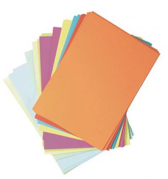 500 (2x 250) Blatt farbiges Druckerpapier buntes Kopierpapier