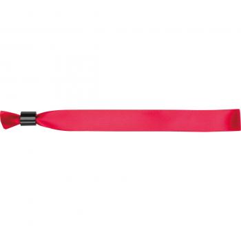 50x Einlassband / Festival Eintrittsbänder / aus Polyester / Farbe: rot