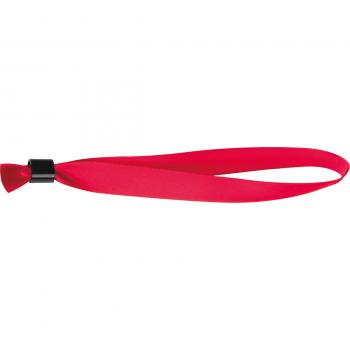 50x Einlassband / Festival Eintrittsbänder / aus Polyester / Farbe: rot