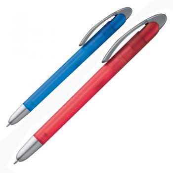 50x Kugelschreiber / Farbe: je 25x rot und blau