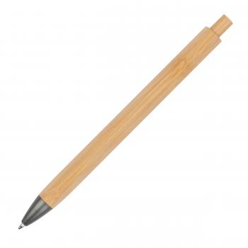 5x Holz Kugelschreiber aus Bambus mit Gravur