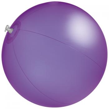 5x Strandball / Wasserball / Farbe: lila