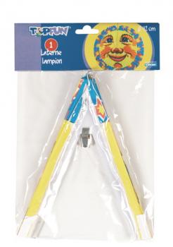 6x Lampion Laterne Sonnemotiv 42cm