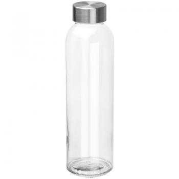 6x Trinkflasche / aus Glas / Füllmenge: 500ml / 6 verschieden Farben