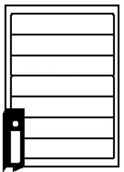 700 Labelmedia Ordner Etiketten 100 Blatt DIN A4 192 X 38