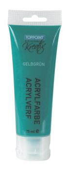 Acrylfarbe 75ml gelbgrün grün