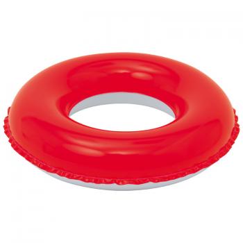 Aufblasbarer Reifen / Schwimmreifen / Schwimmring / Farbe: rot