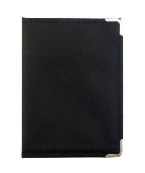Ausweistasche / KFZ Schein Schutzhülle / Farbe: schwarz
