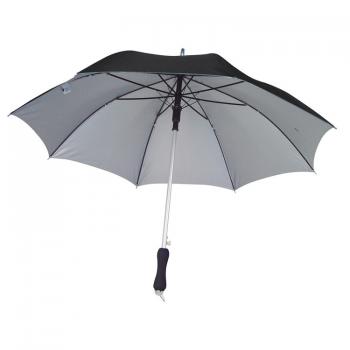 Automatik-Regenschirm / extrem leicht / mit UV Schutz / Farbe: schwarz