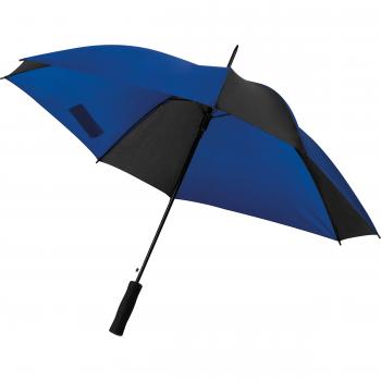 Automatik-Regenschirm / Farbe: blau-schwarz