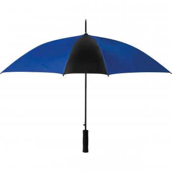 Automatik-Regenschirm / Farbe: blau-schwarz