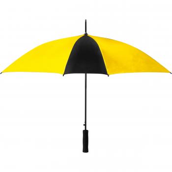 Automatik-Regenschirm / Farbe: gelb-schwarz