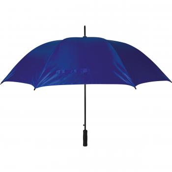 Automatik-Regenschirm XXL / mit Softgriff / Farbe: blau