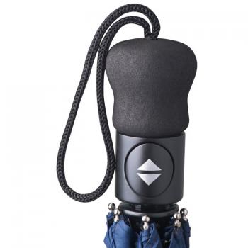 Automatik-Taschenregenschirm / Farbe: dunkelblau