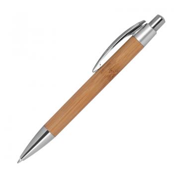 Bambus Kugelschreiber mit spitzem Clip