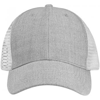 Basecap mit Netz / Farbe: grau-weiß