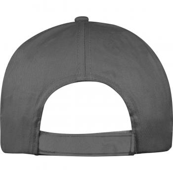 Baumwoll Basecap 5 Panel / Farbe: anthrazit