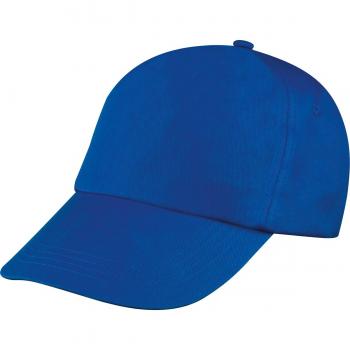 Baumwoll Basecap 5 Panel / Farbe: blau