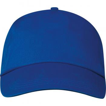 Baumwoll Basecap 5 Panel / Farbe: blau