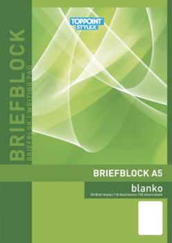 Briefblock blanco DIN A5 Schreibblock