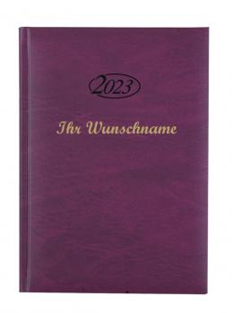 bordeaux Farbe Buchkalender 2021 Chefkalender 