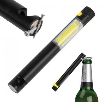 COB Taschenlampe mit Flaschenöffner mit Magnetfuß