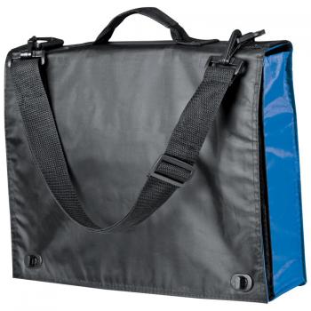 College Tasche / Schultertasche / Farbe: schwarz-blau