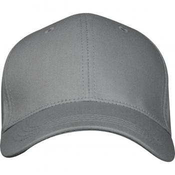 CrisMa 6 Panel Baseballcap aus recycelter Baumwolle / Farbe: grau