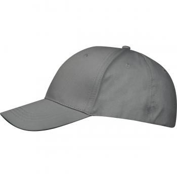 CrisMa 6 Panel Baseballcap aus recycelter Baumwolle / Farbe: grau