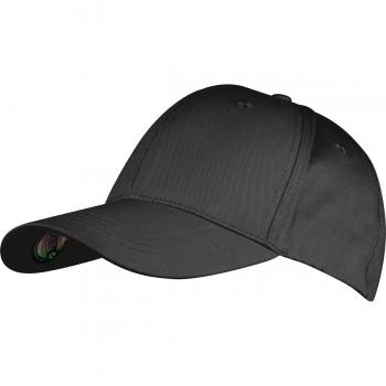 CrisMa 6 Panel Baseballcap aus recycelter Baumwolle / Farbe: schwarz