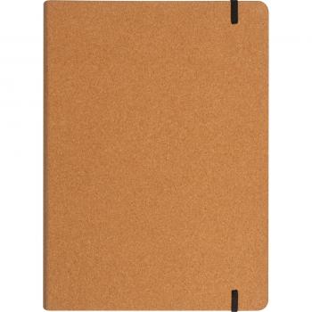 Dokumentenmappe / aus Kork / DIN A4 / mit Schreibblock 60 Blatt