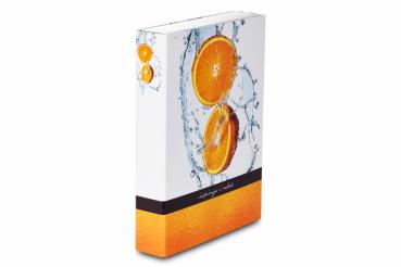 Dokumentenmappe "Livepac-Fruit" / Ablagebox  / Heftbox / A4 / "Orange"