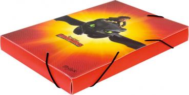 DRAGONS Heftbox / DIN A4 / aus PP