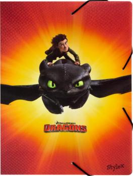 DRAGONS Heftbox / DIN A4 / aus PP