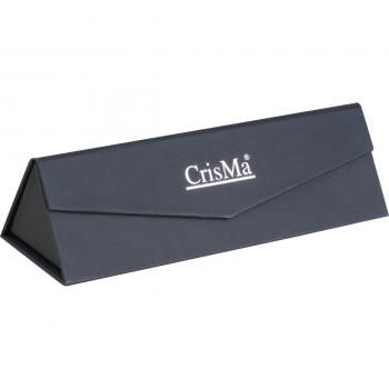 Drehkugelschreiber "CrisMa" aus Edelstahl mit Gravur / mit Etui